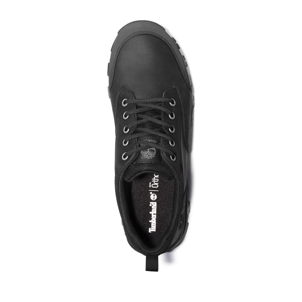 Timberland Mens Hiking Shoes Keele Ridge Waterproof - Black - India KH8543609